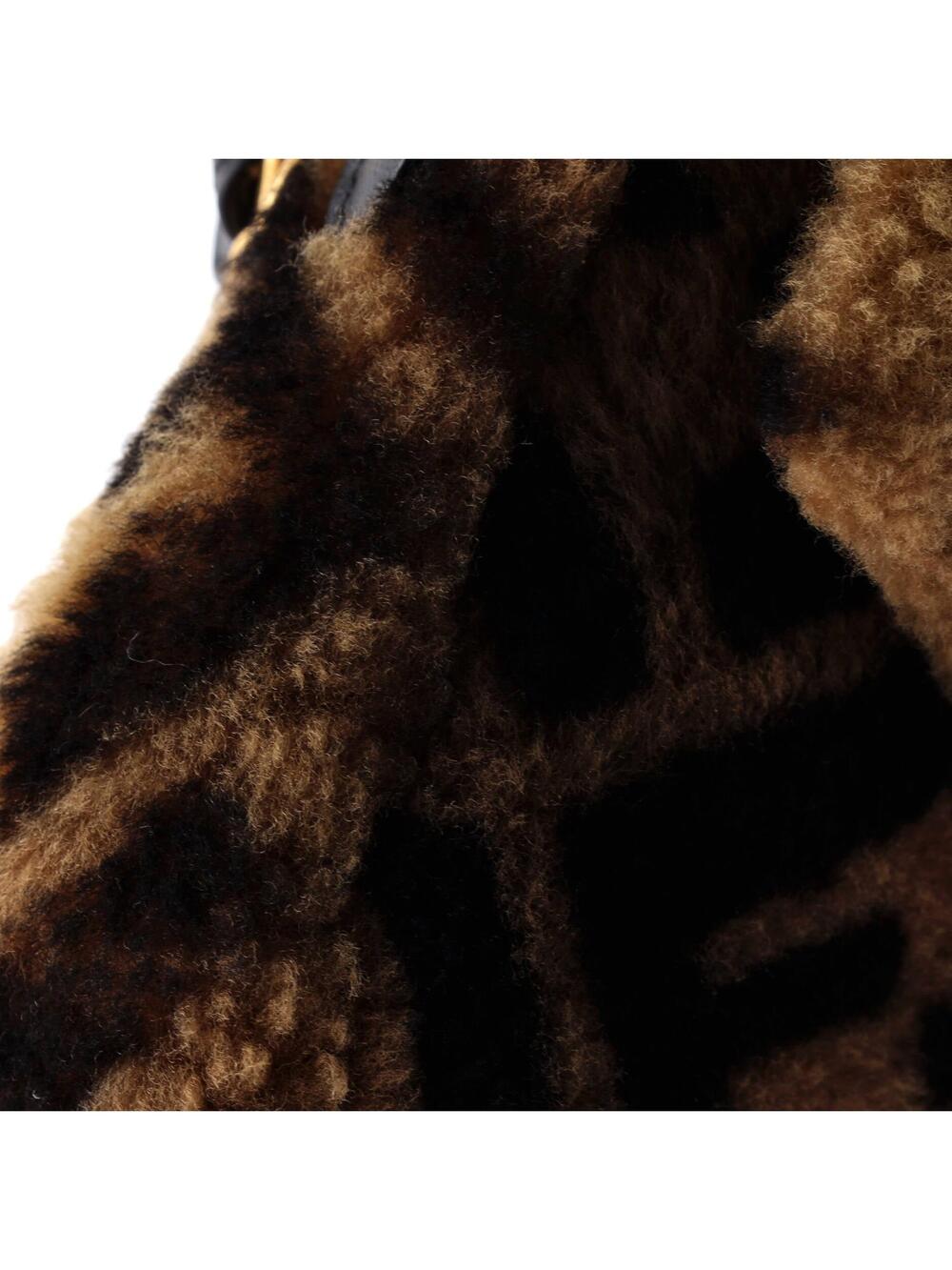 Fendi Baguette Nm Bag Zucca Shearling #294731F22B - Picture 6 of 7